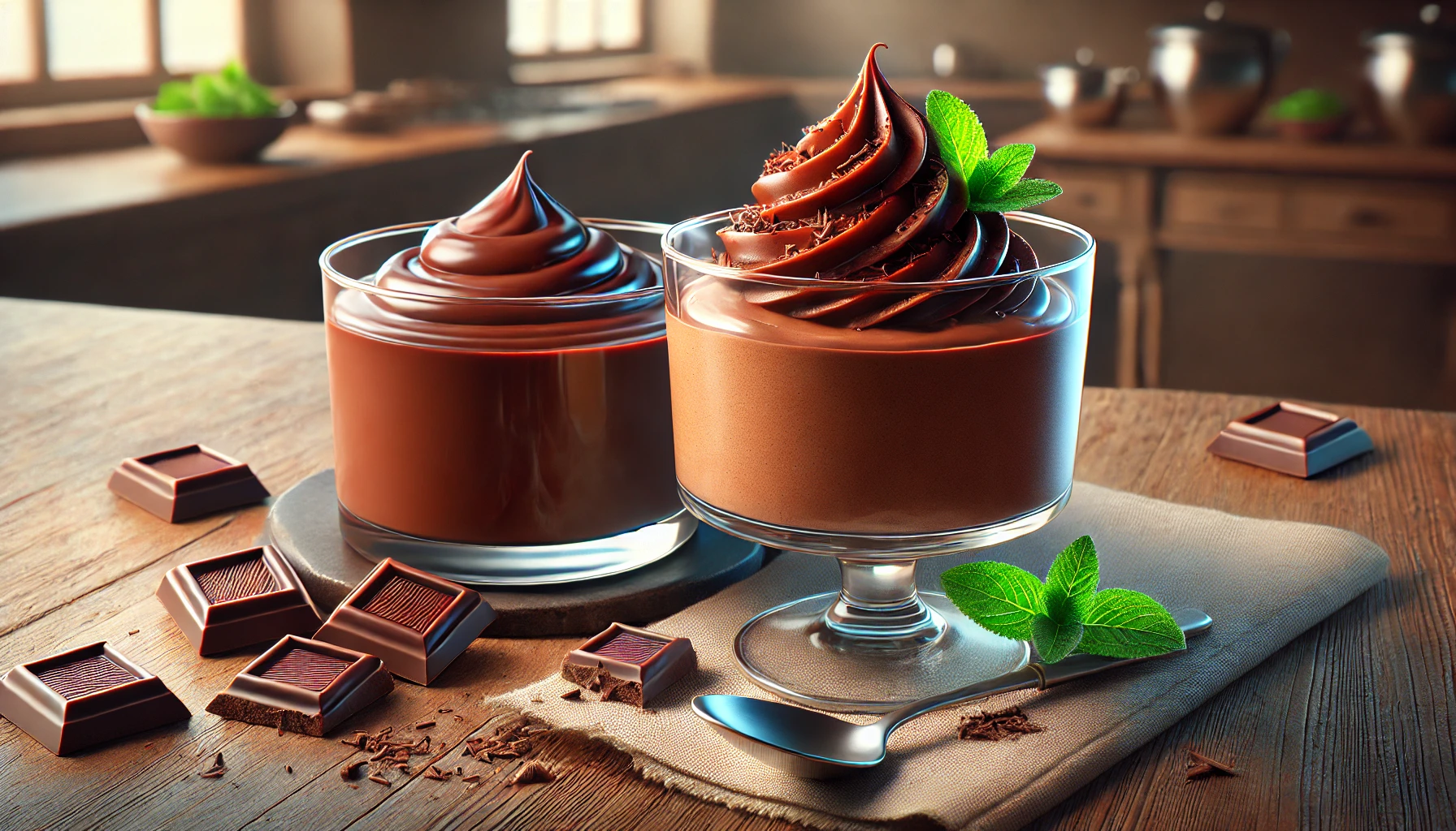 Is mousse just whipped ganache?