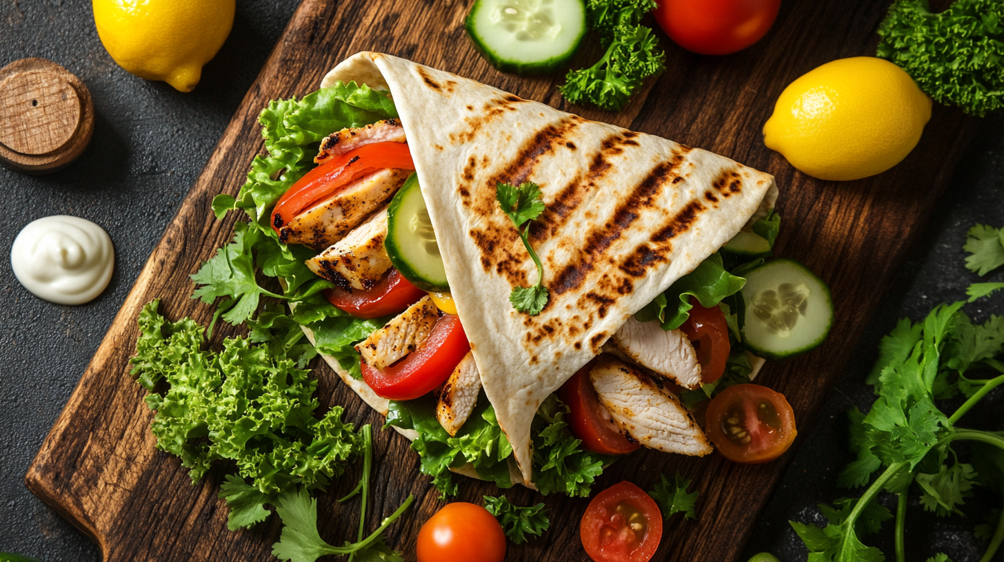 Grilled Chicken Wrap Recipe