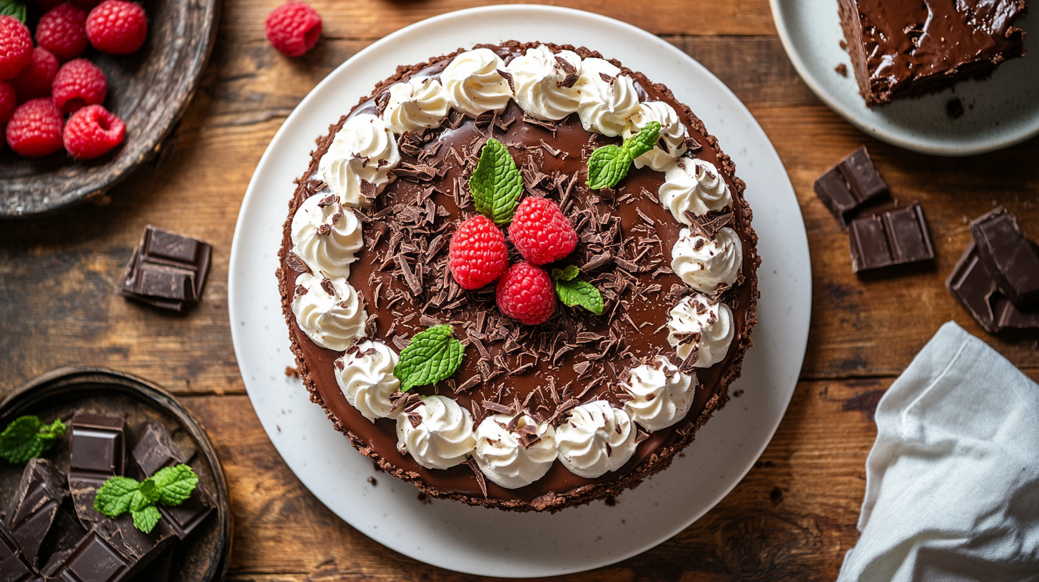 chocolate mousse cheesecake