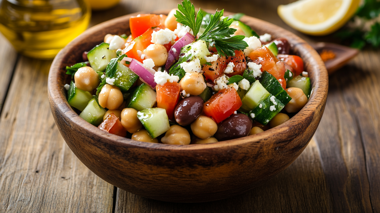 Is chickpea salad good for health?