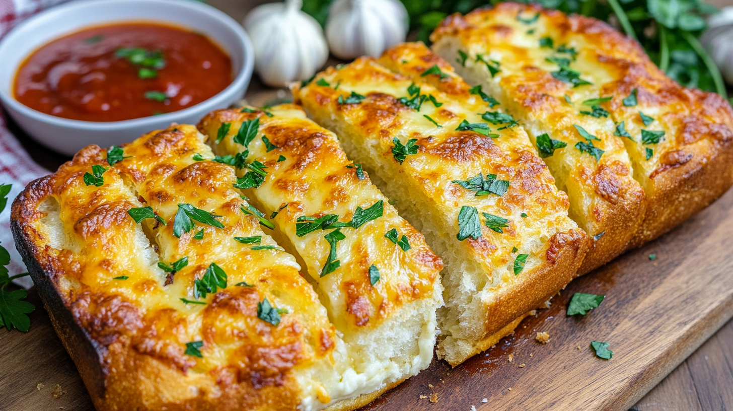 Cheesy Garlic Bread Recipe: The Best Step-by-Step Guide
