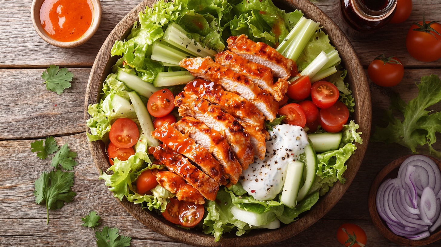 Buffalo Chicken Salad: A Spicy and Satisfying Salad Recipe