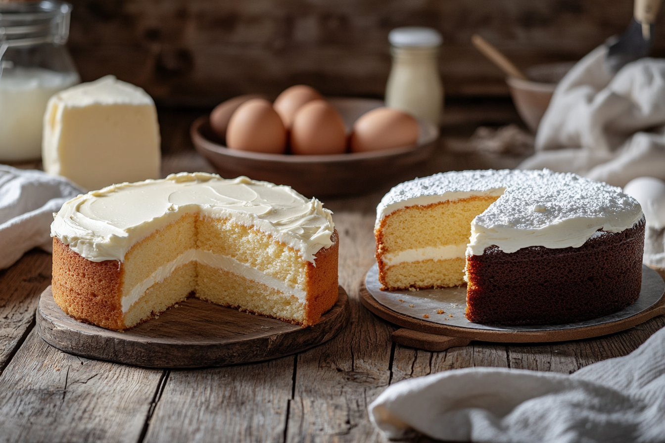 What is the Difference Between a Butter Cake and a Pound Cake?