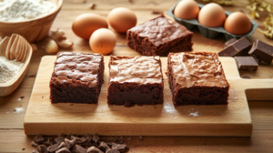 What is the difference between chewy and brownies?
