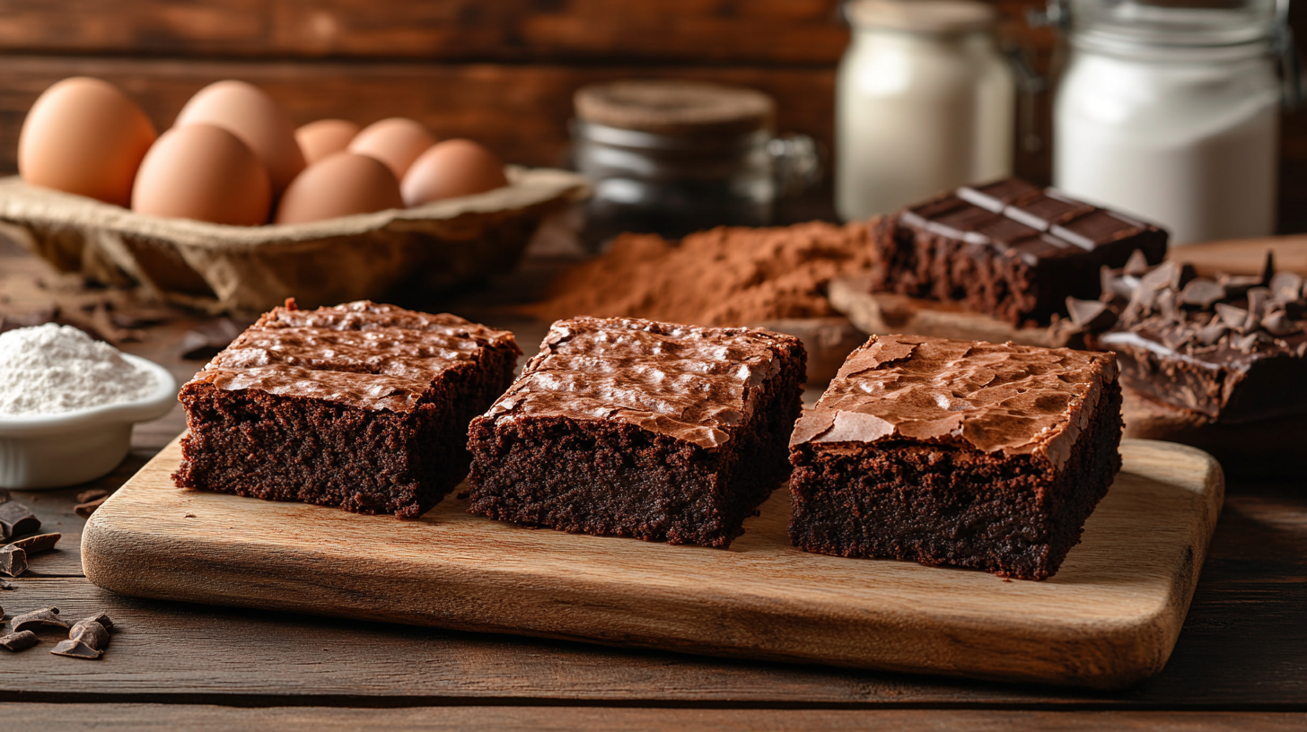 What is the difference between chewy and brownies?