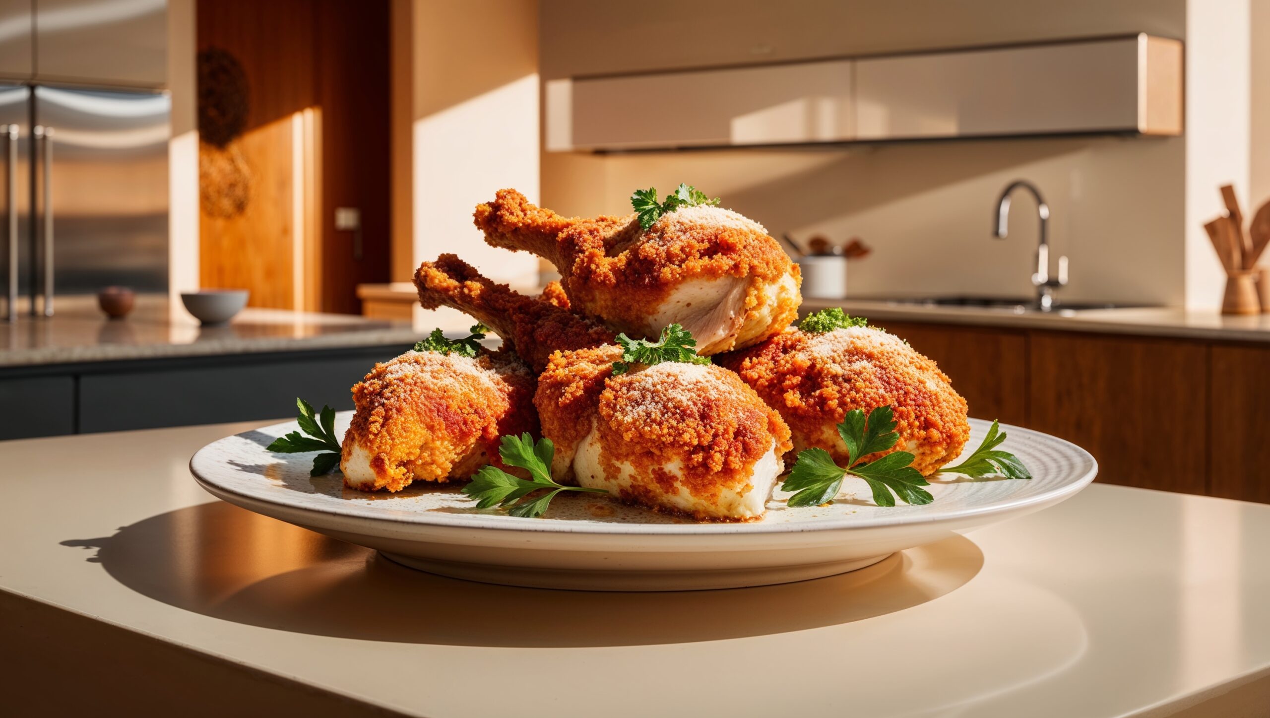What is Parmesan Crusted Chicken Made Of