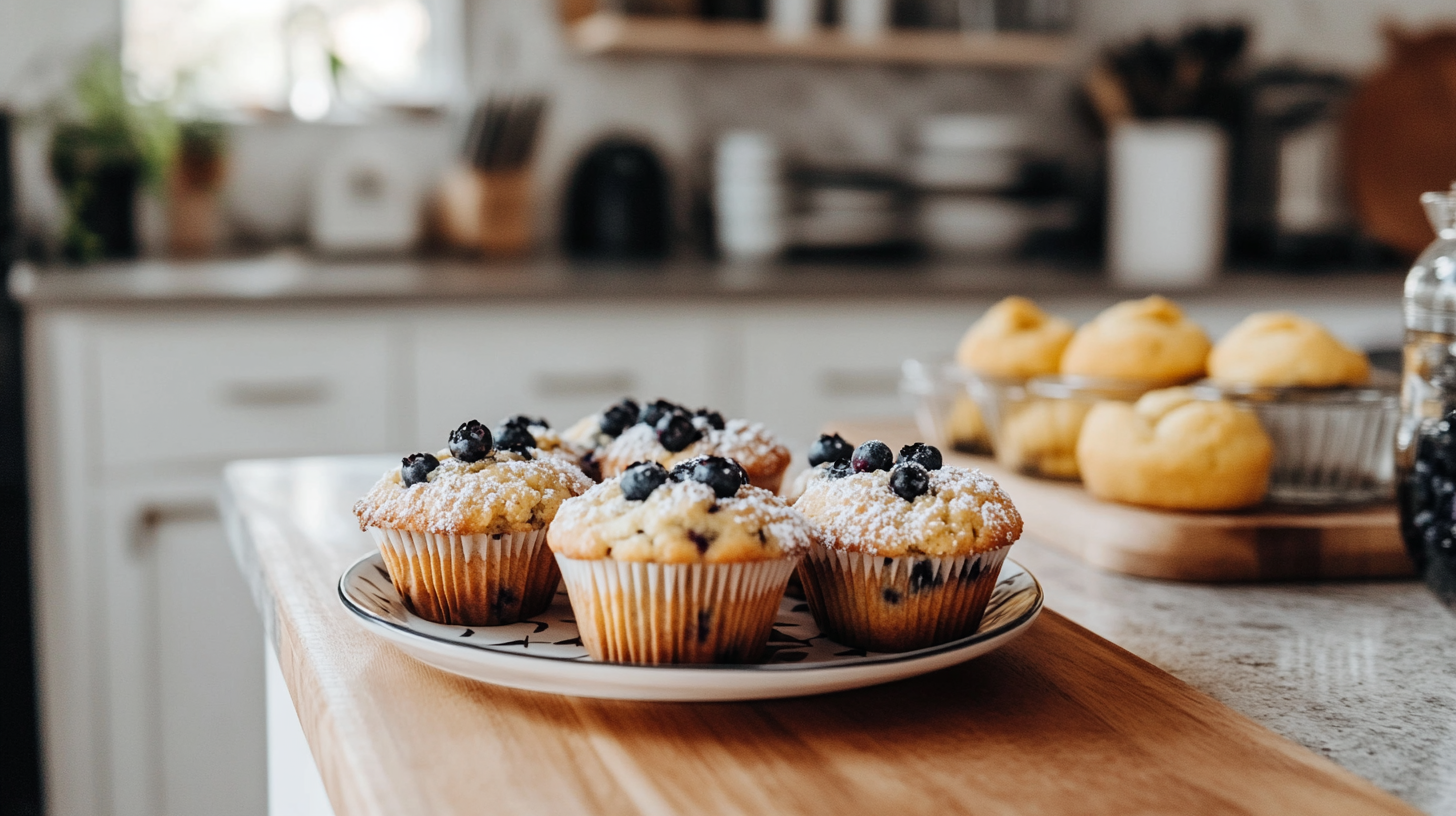 Lemon Blueberry Muffins