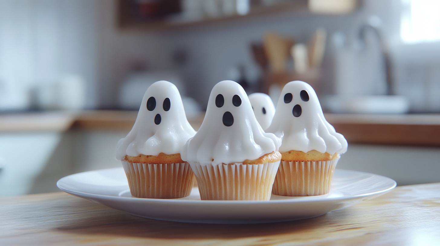 Ghost Cupcakes