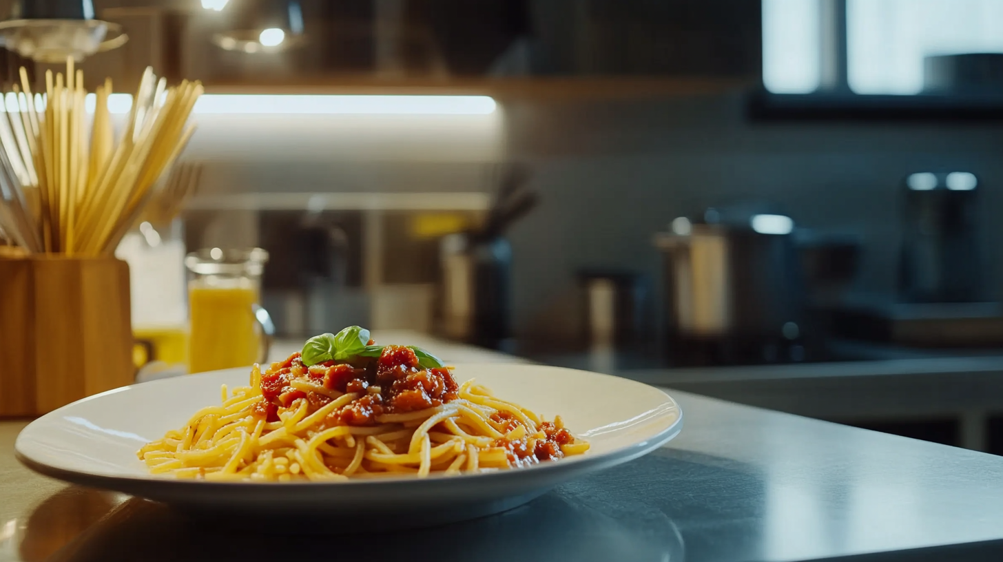 Cook pasta in sauce instead of water