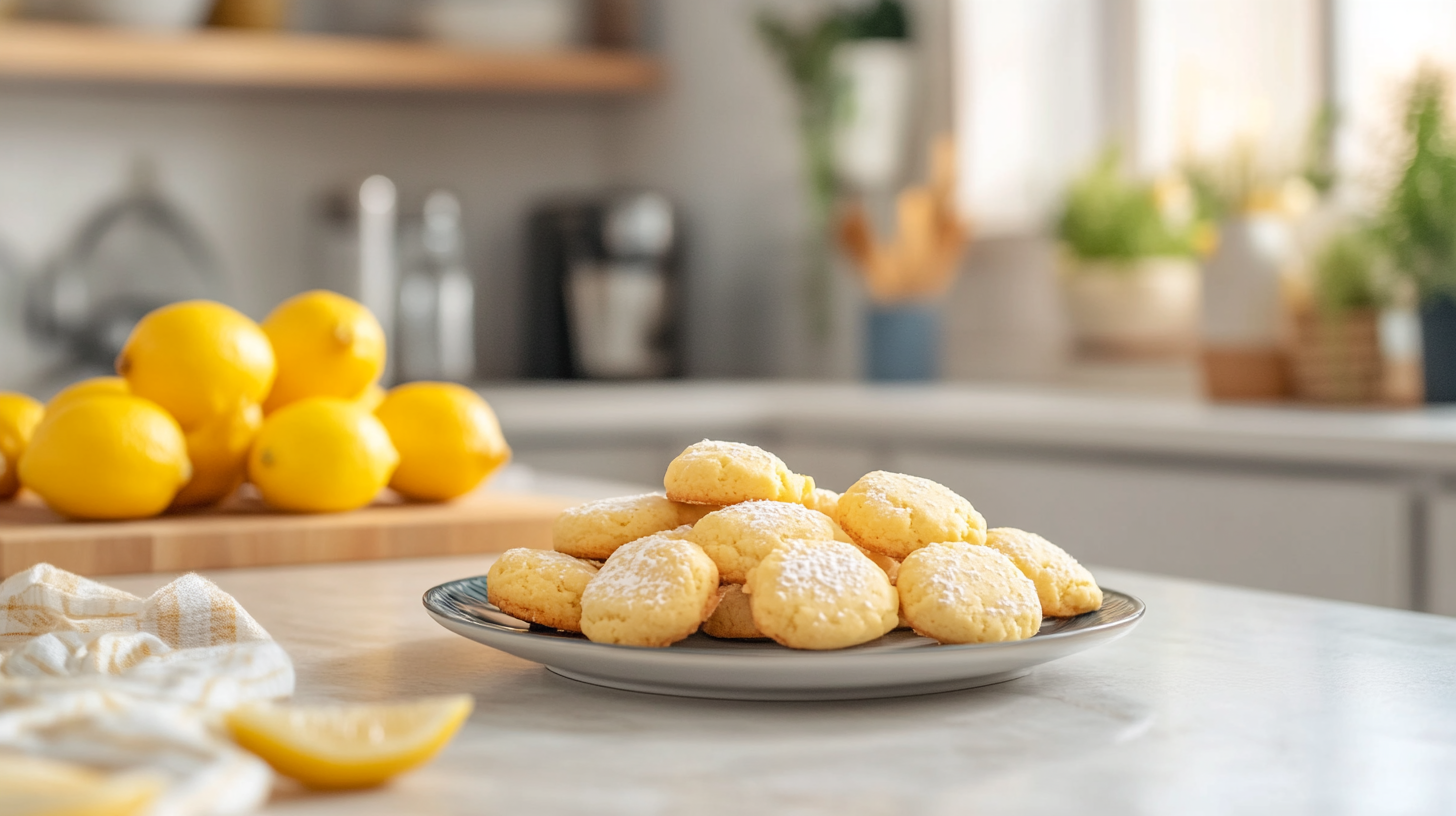 Lemon cookie
