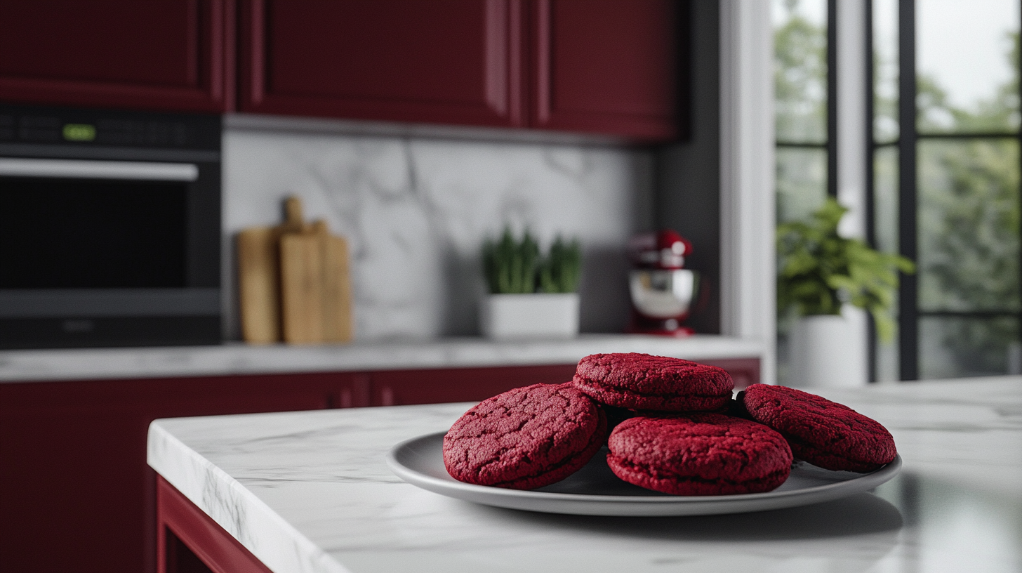 red velvet cookie