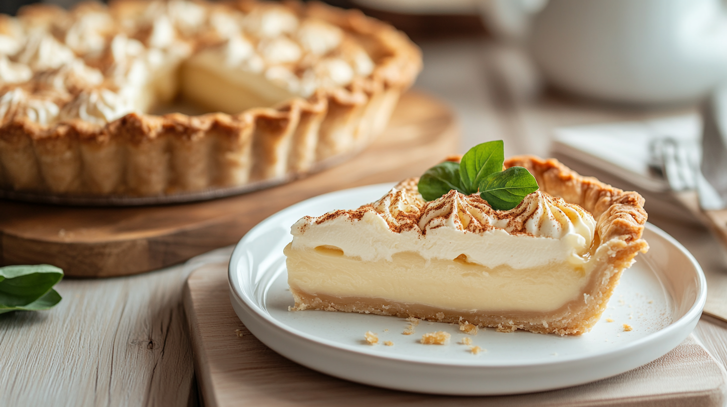 Custard vs. Cream Pie