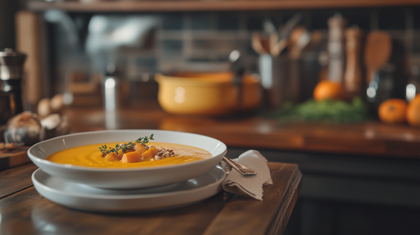 What are the ingredients in Panera butternut squash soup?