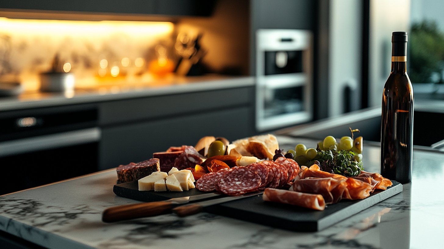 How to compose a charcuterie platter?