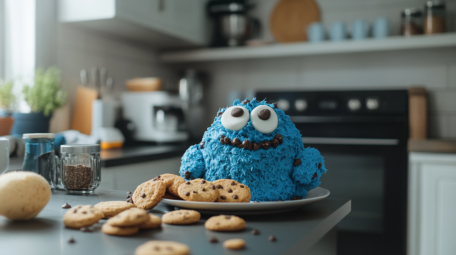 Delicious and Fun Cookie Monster Cake Recipe: Step-by-Step Guide and Tips"