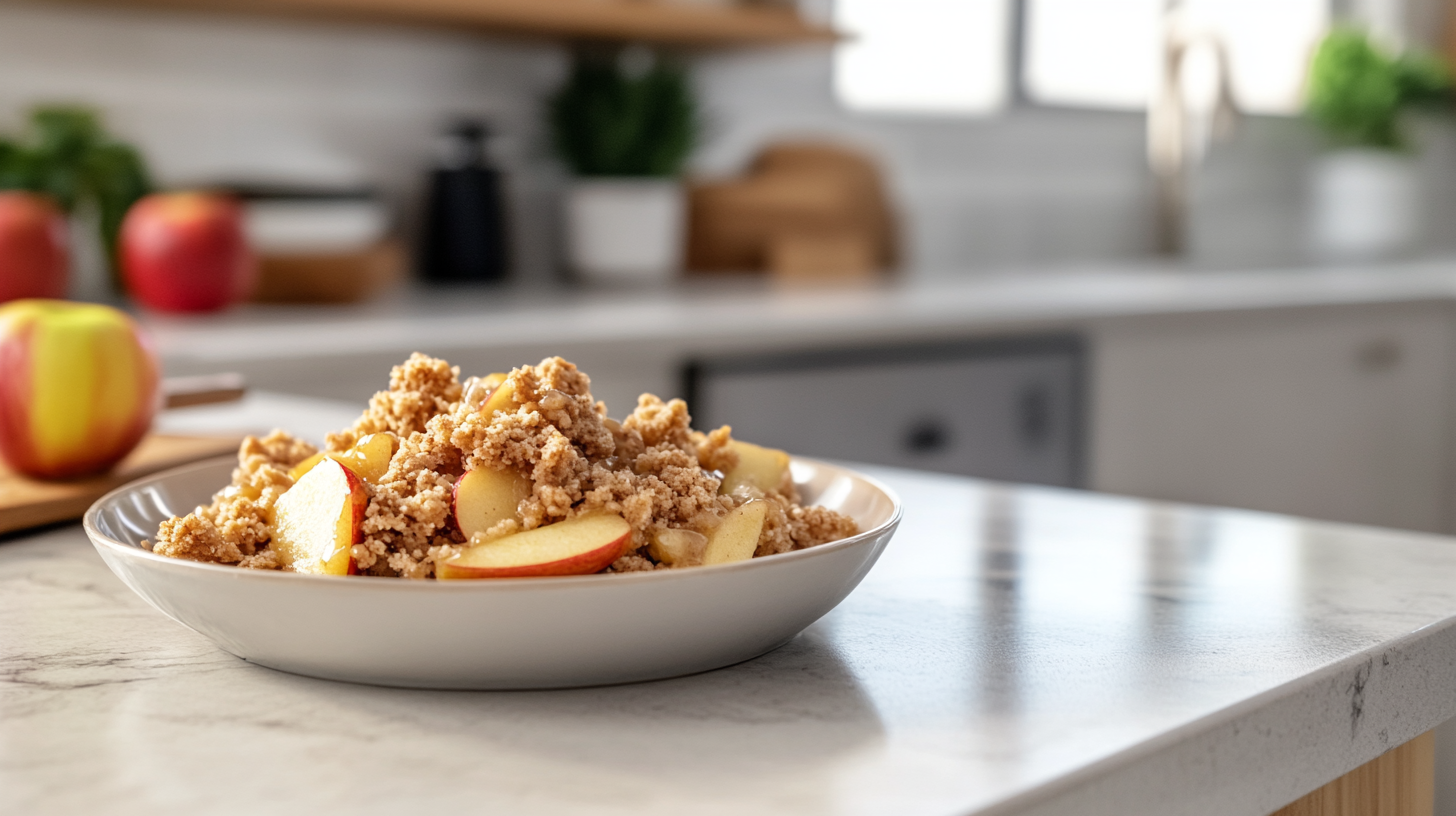 Why didn’t my apple crisp get crispy