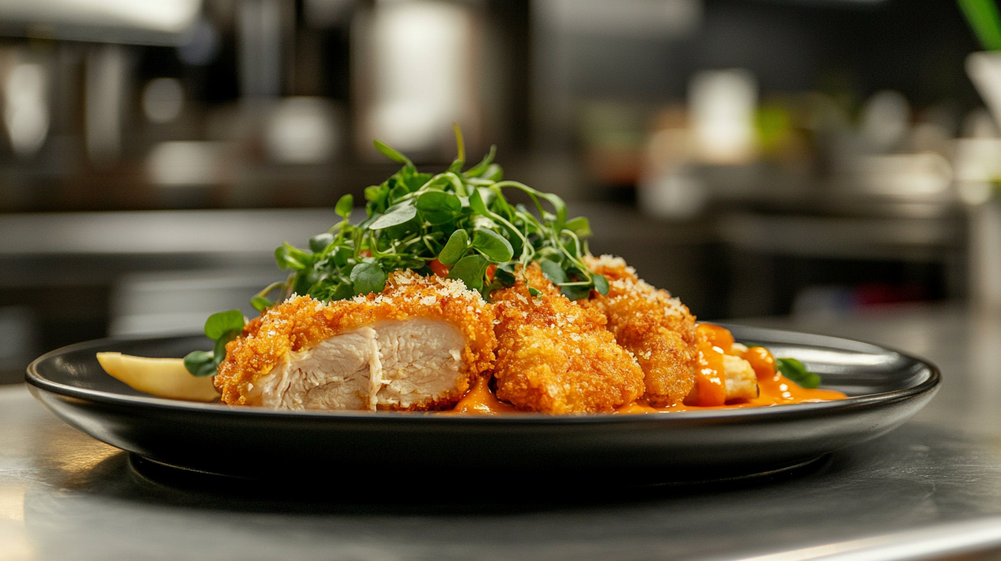 Protein in Parmesan Crusted Chicken