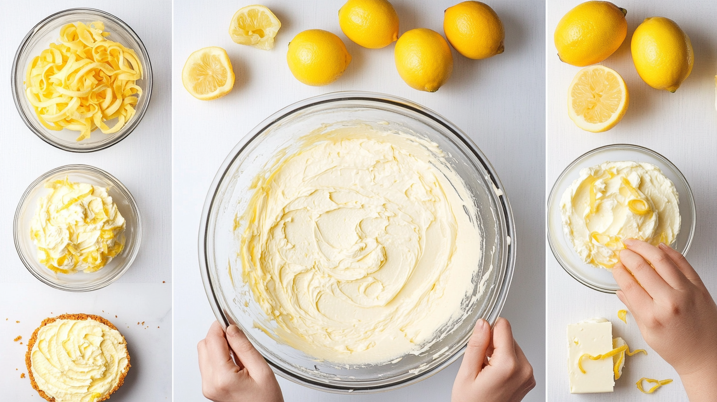 lemon in chesecake
