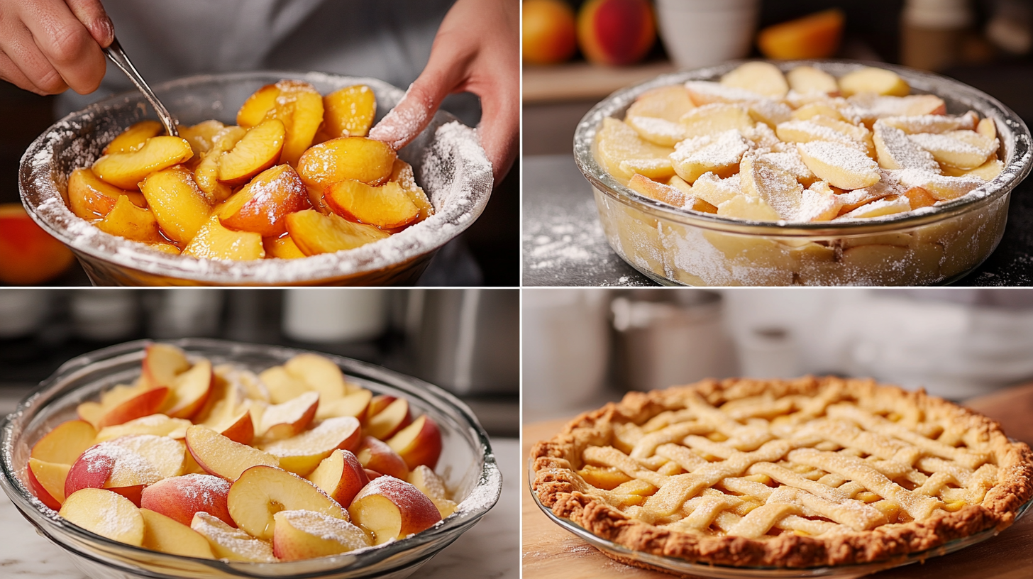 peach cobbler