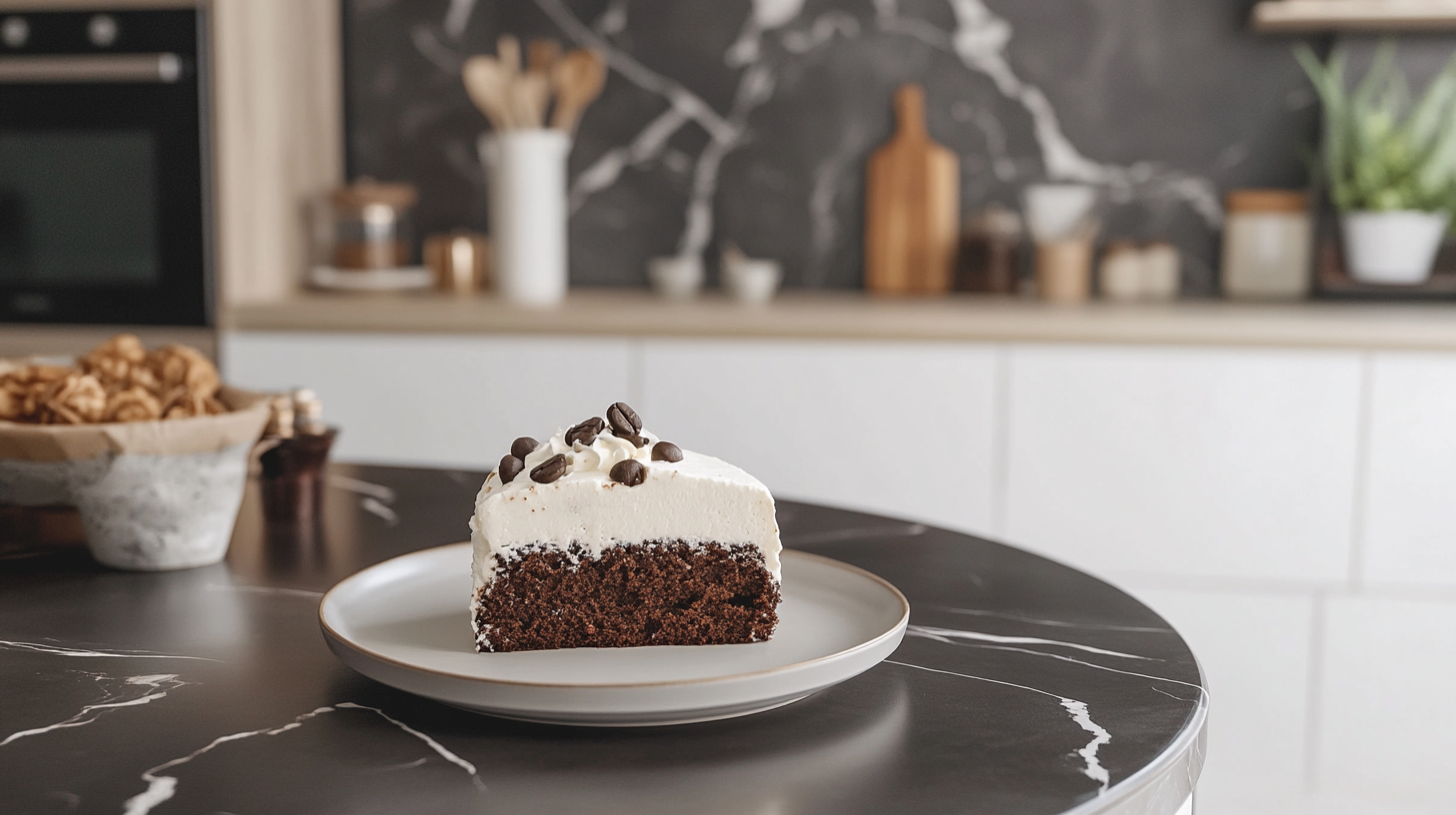 coffe powder cake