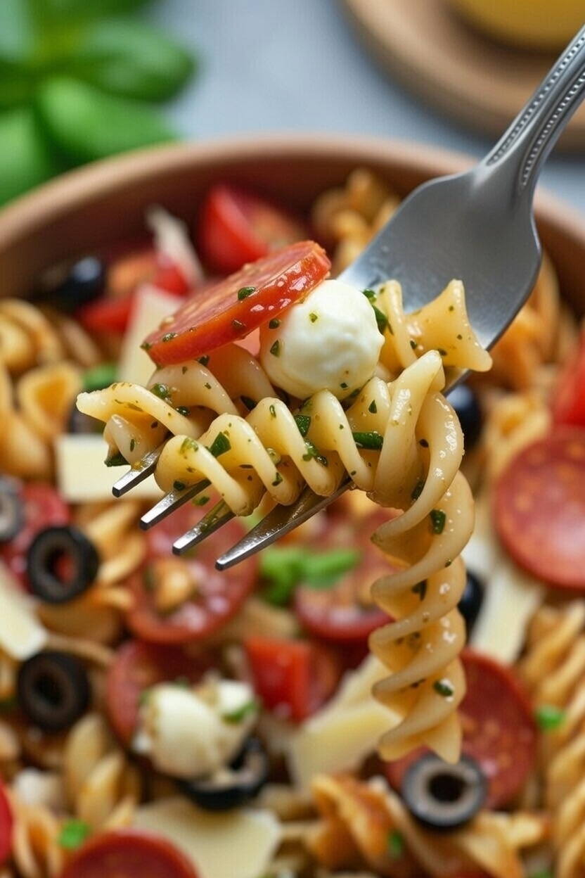 Best Pizza Pasta Salad Recipe