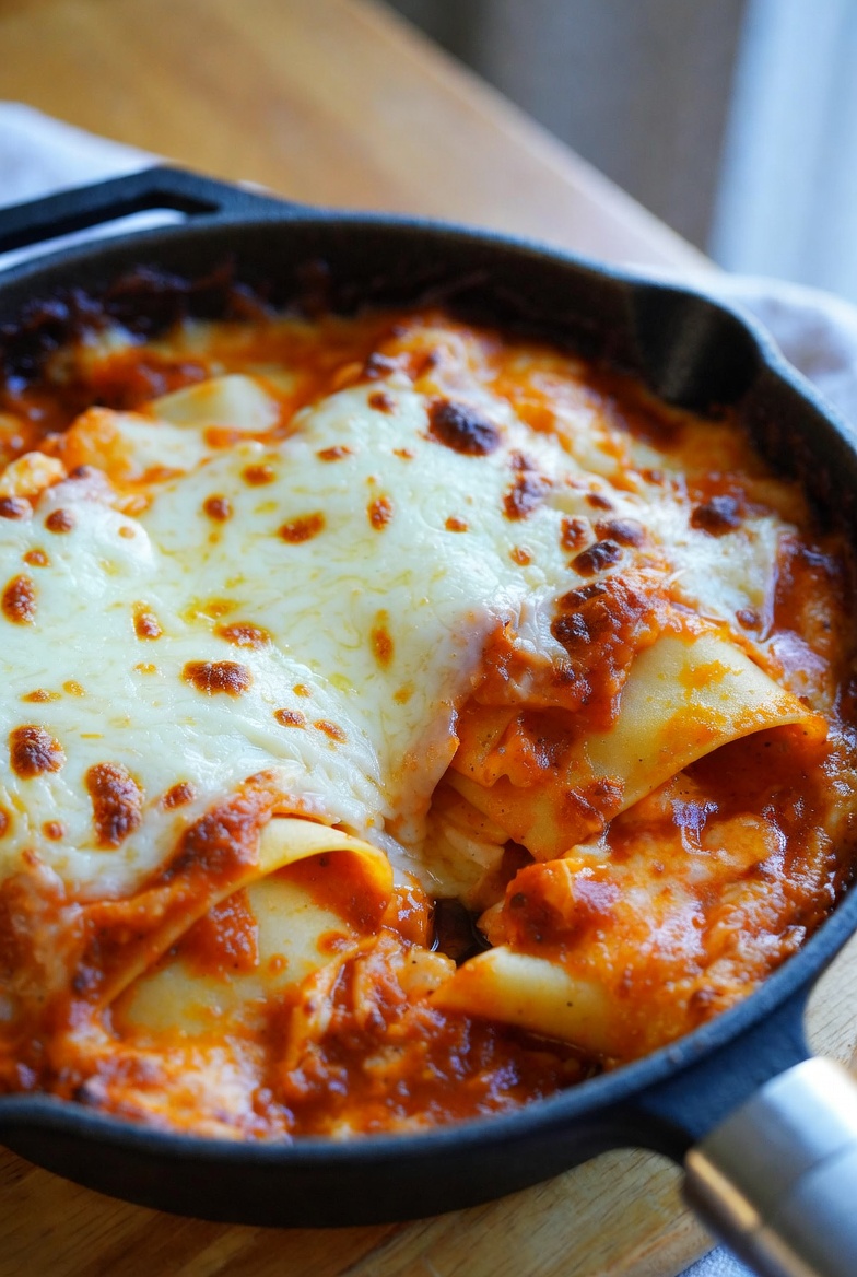 The Master Draft: Speedy Skillet Lasagna