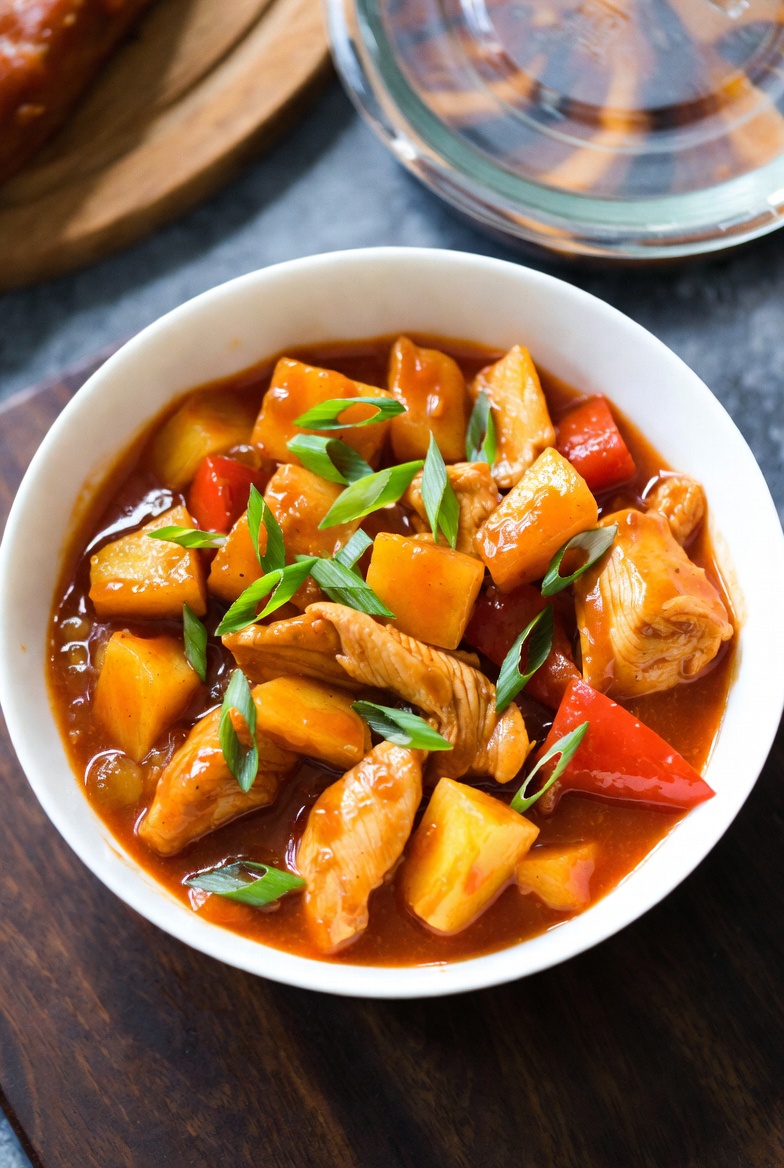 The Master Draft: Sweet & Sour Pineapple Chicken Stir-Fry