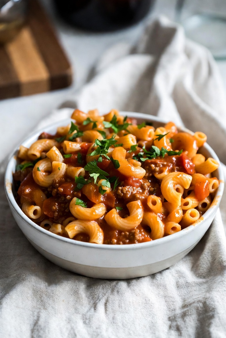 The Nostalgic Standard: One-Pot American Goulash