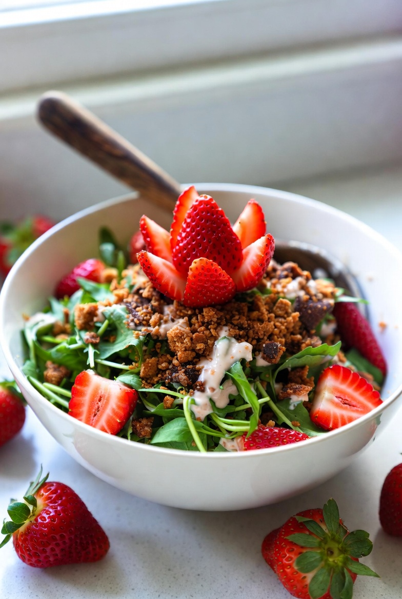 The Strawberry Crunch Salad: A Chef’s Guide to Seasonal Alchemy