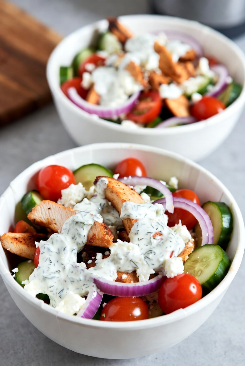 Greek Chicken Bowl Recipe: Fresh, Healthy, and Flavorful