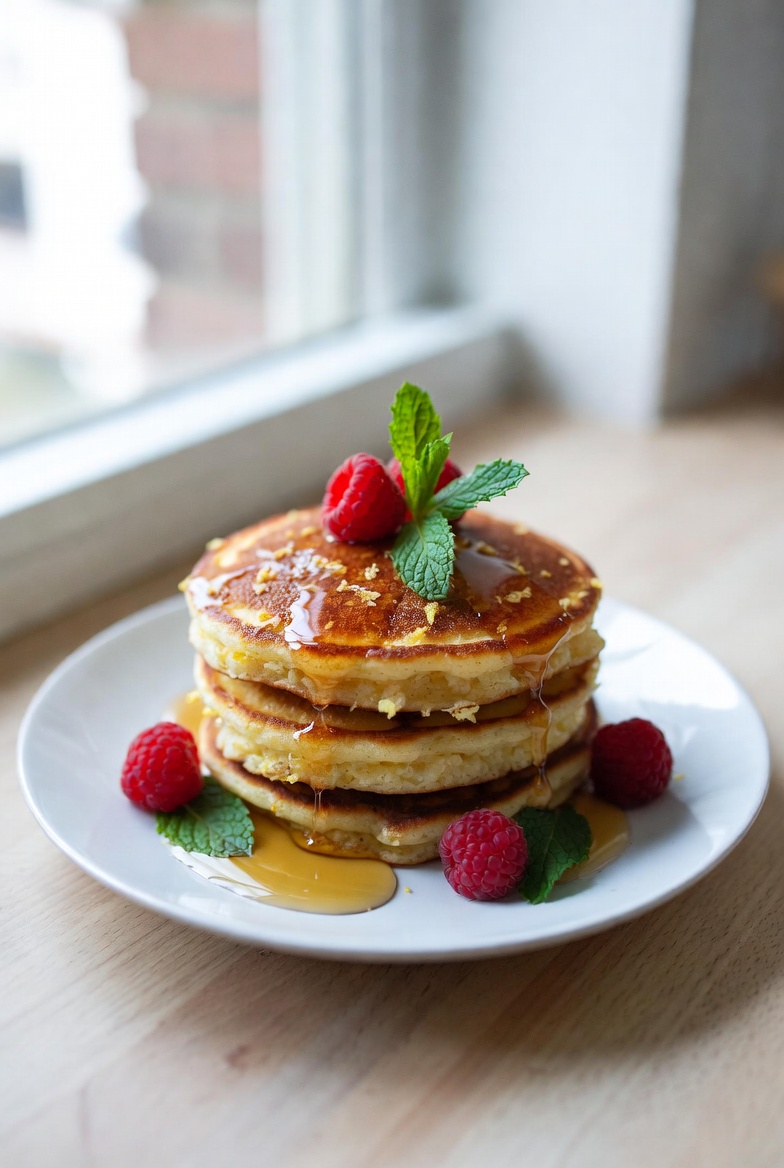 The Cloud-Crumb Protocol: A Master Study in Lemon Ricotta Pancakes