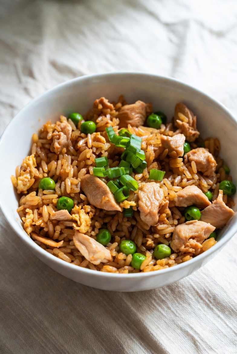 Chicken Fried Rice (Quick, Flavorful & Classic Asian Comfort Food)