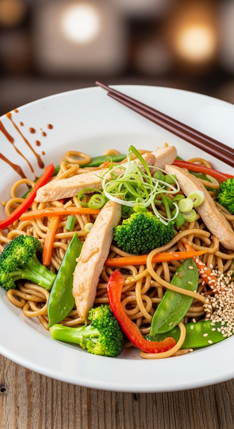 Chicken Lo Mein – Savory, Quick & Flavorful