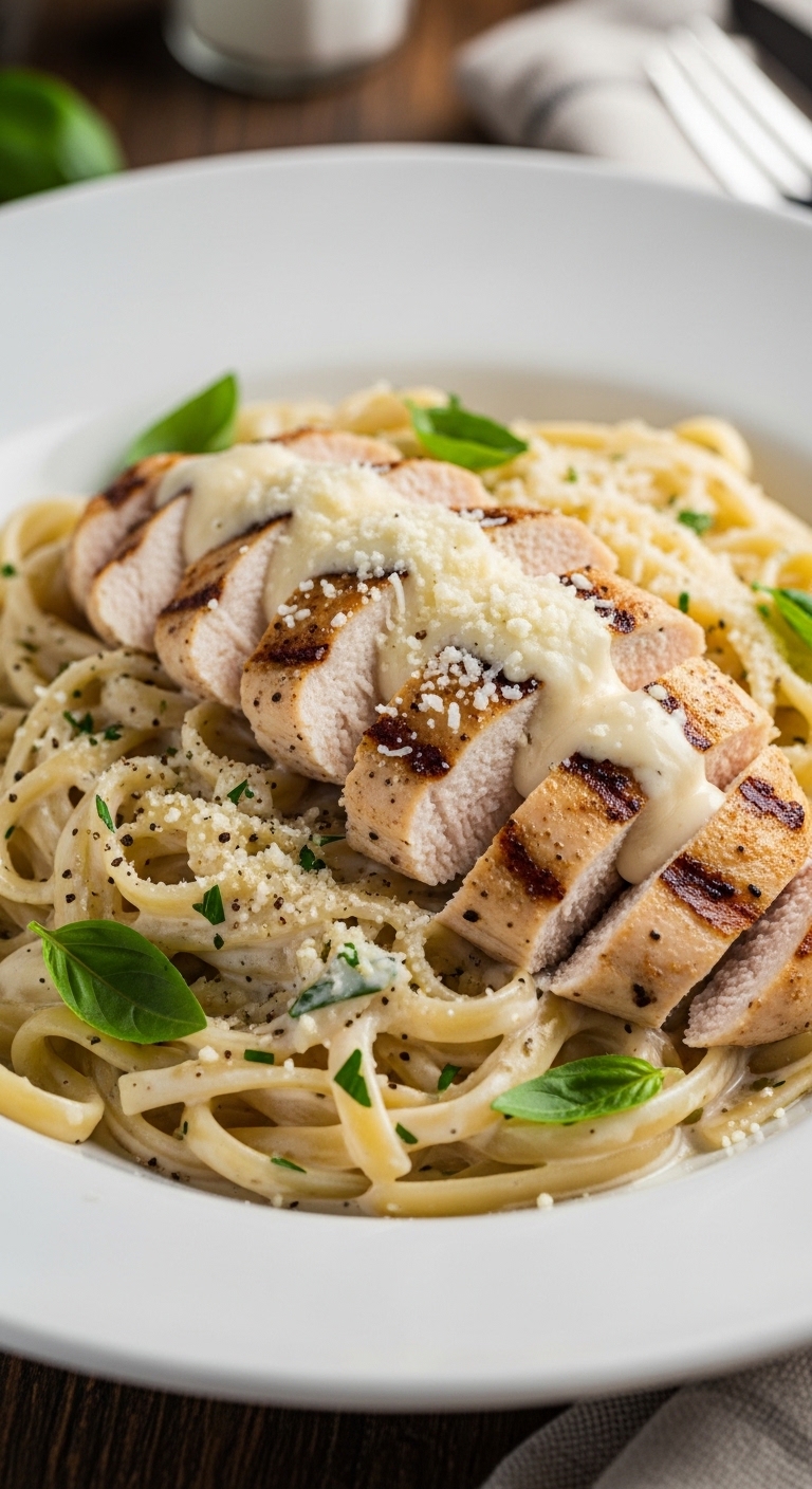 Chicken Alfredo – Creamy, Rich & Delicious