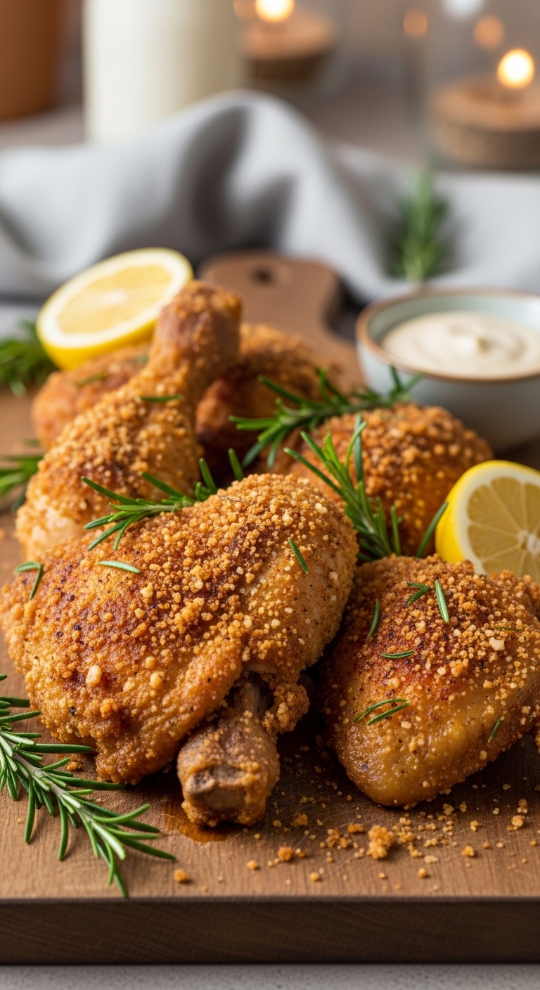 Oven Fried Chicken – Crispy, Juicy & Healthy in 45 Min
