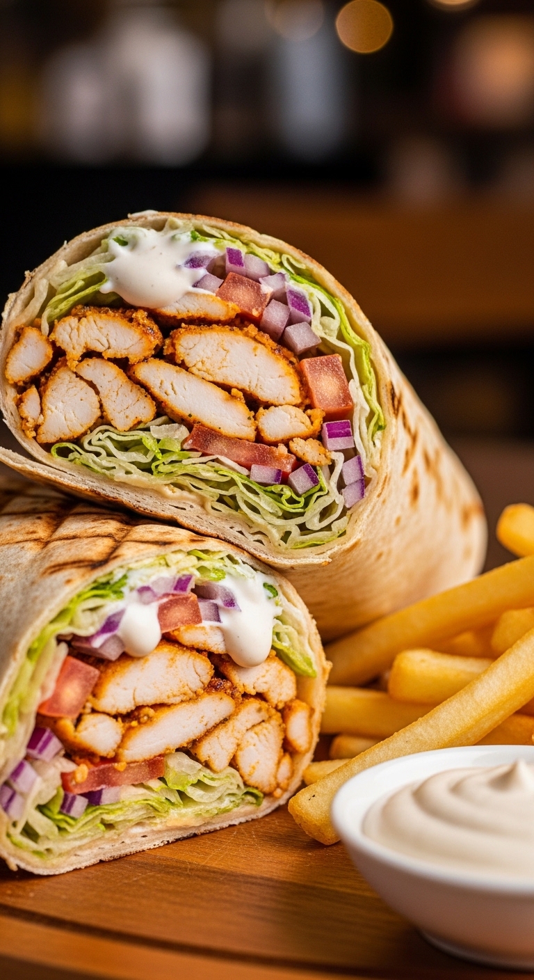 Chicken Shawarma Wrap in 30 Minutes – Juicy, Flavorful & Easy