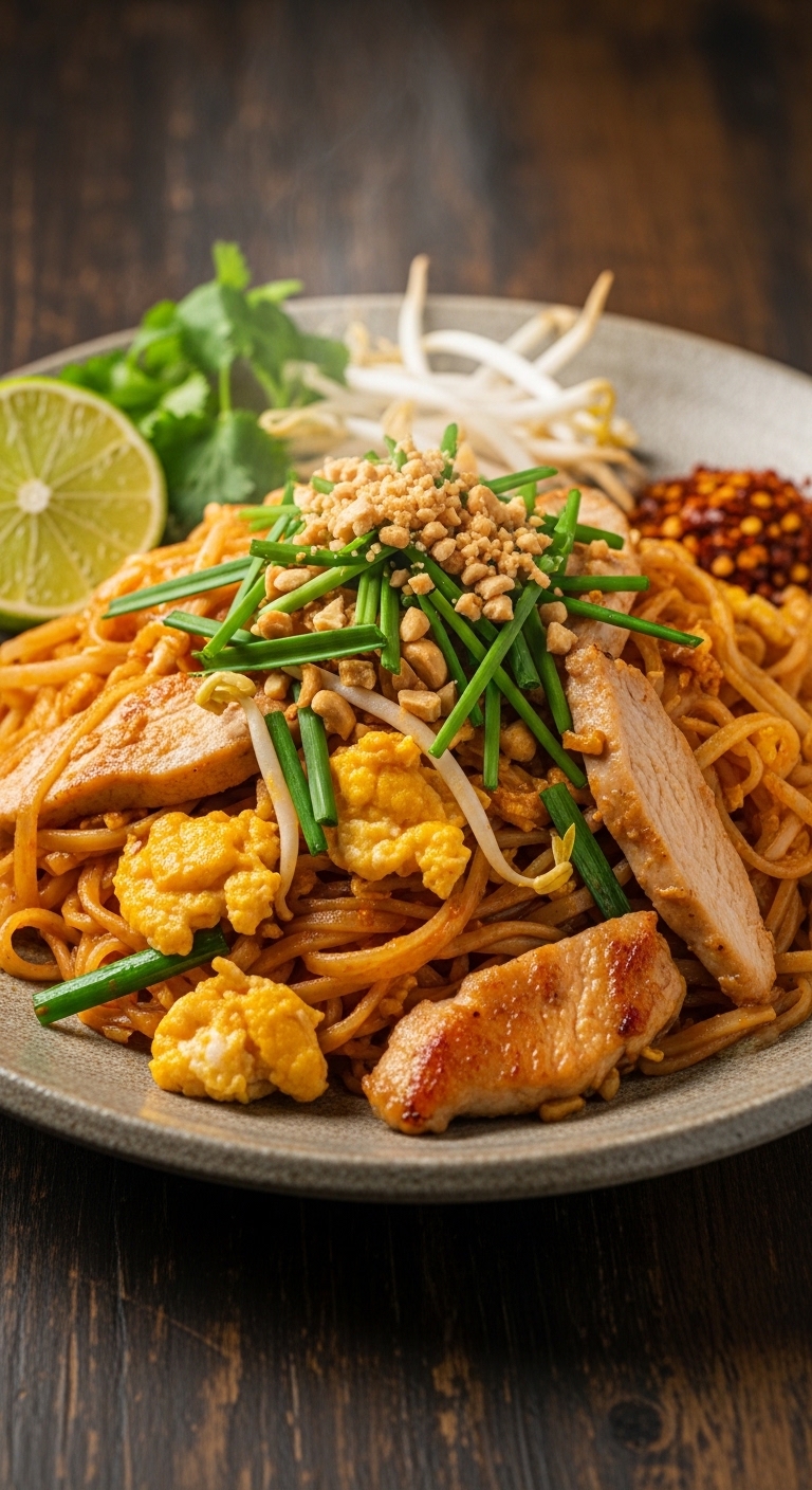 Chicken Pad Thai in 30 Minutes – Authentic, Flavorful & Easy