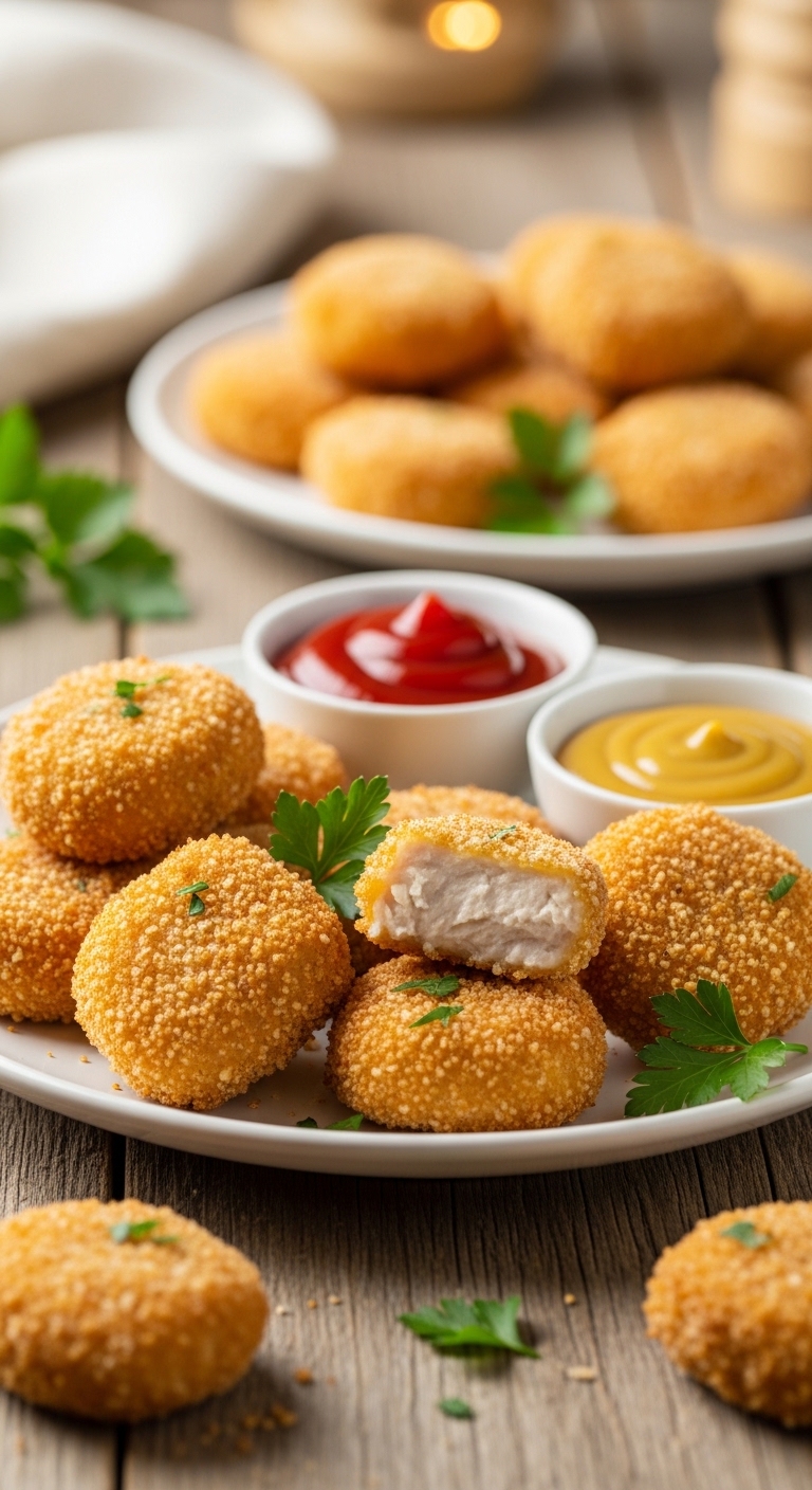 Homemade Chicken Nuggets in 30 Minutes – Crispy, Juicy & Kid-Friendly