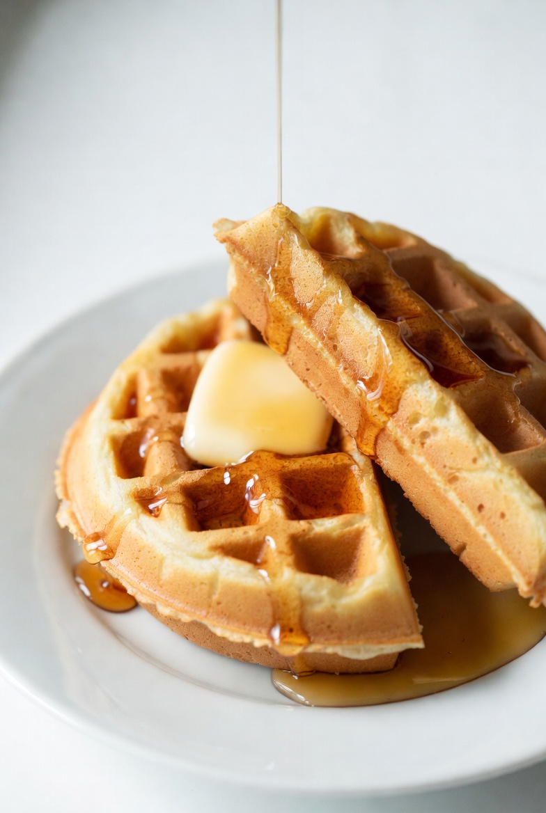 The Golden Shatter-Cloud: Mastering the Ultimate Crispy-Fluffy Waffle