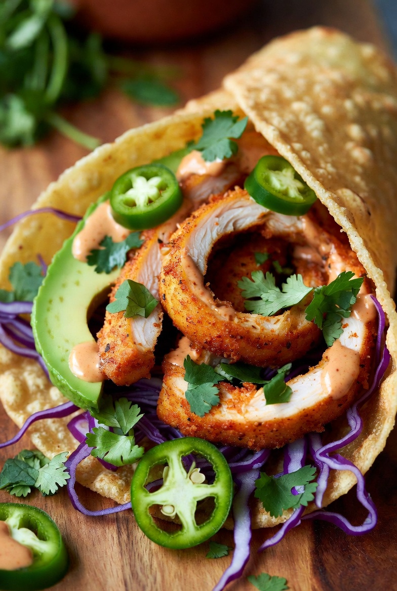 Crispy Chicken Wrap (Crunchy, Flavorful & Easy to Make)