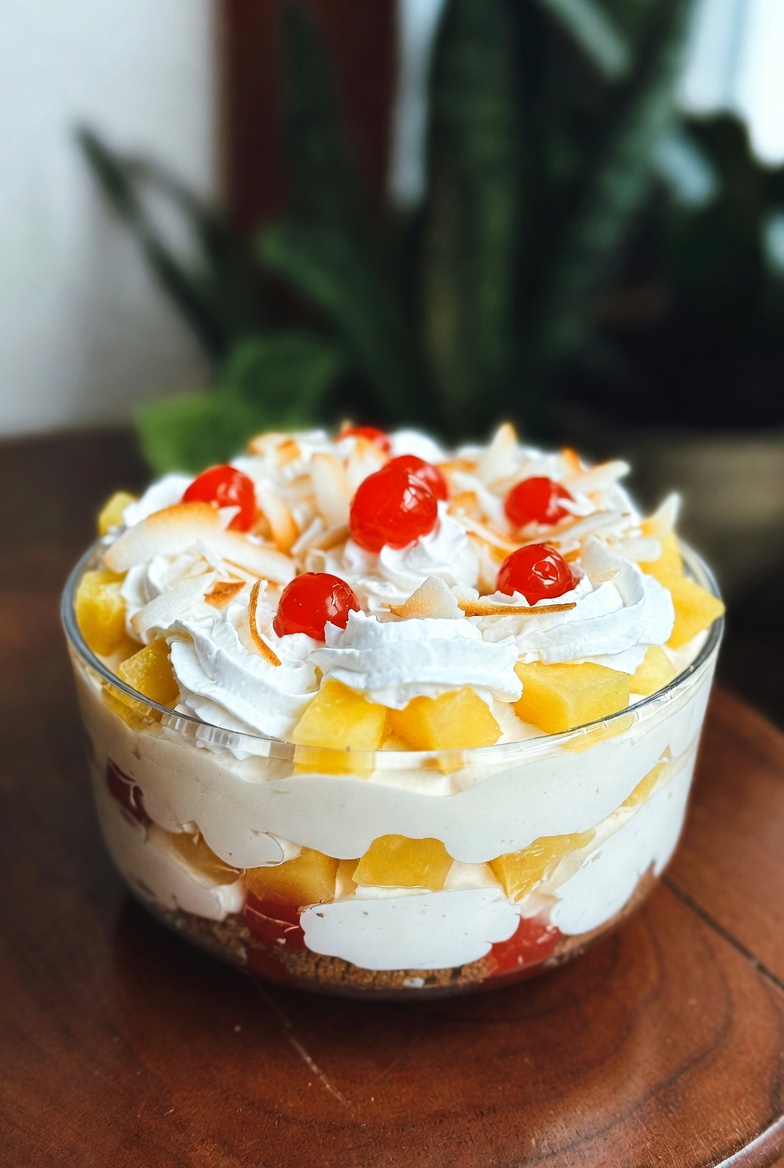 The Hawaiian Cheesecake Salad: A Study in “Tropical-Lipid Emulsification”