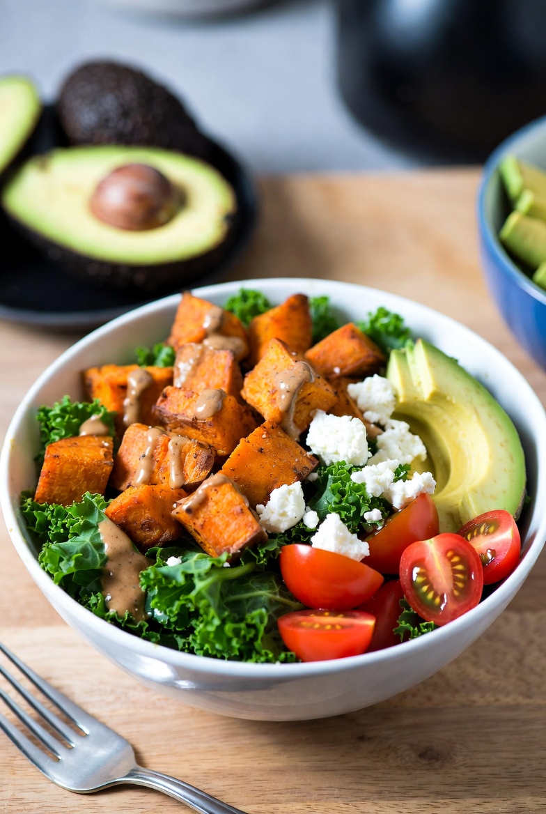 The Roasted Sweet Potato and Kale Salad: A Chef’s Guide to Seasonal Alchemy