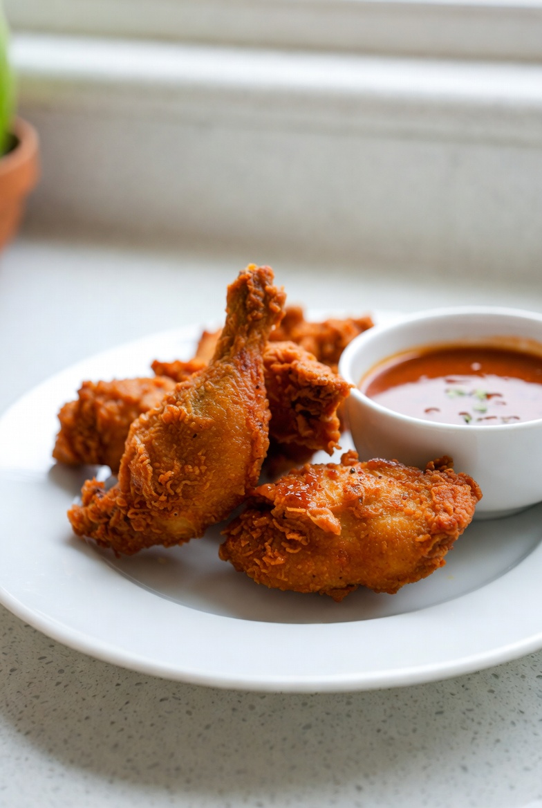 Air Fryer Crispy Chicken (Healthy, Crunchy & Juicy)