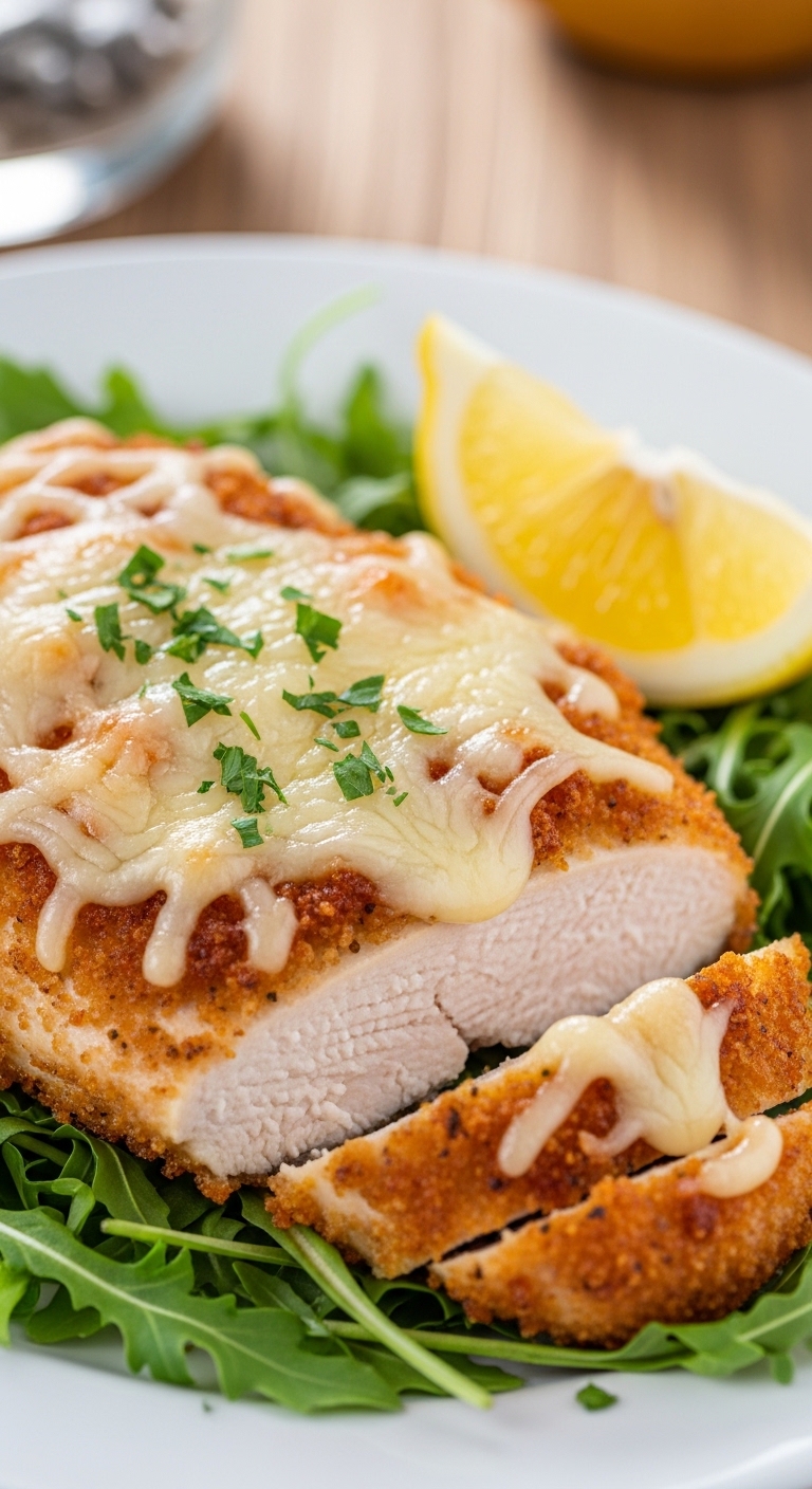 Parmesan Crusted Chicken in 30 Minutes – Crispy, Cheesy & Juicy