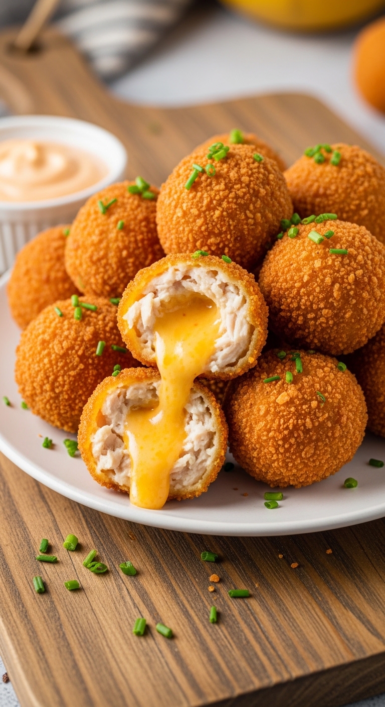 Chicken Cheese Balls in 30 Minutes – Crispy, Cheesy & Irresistible