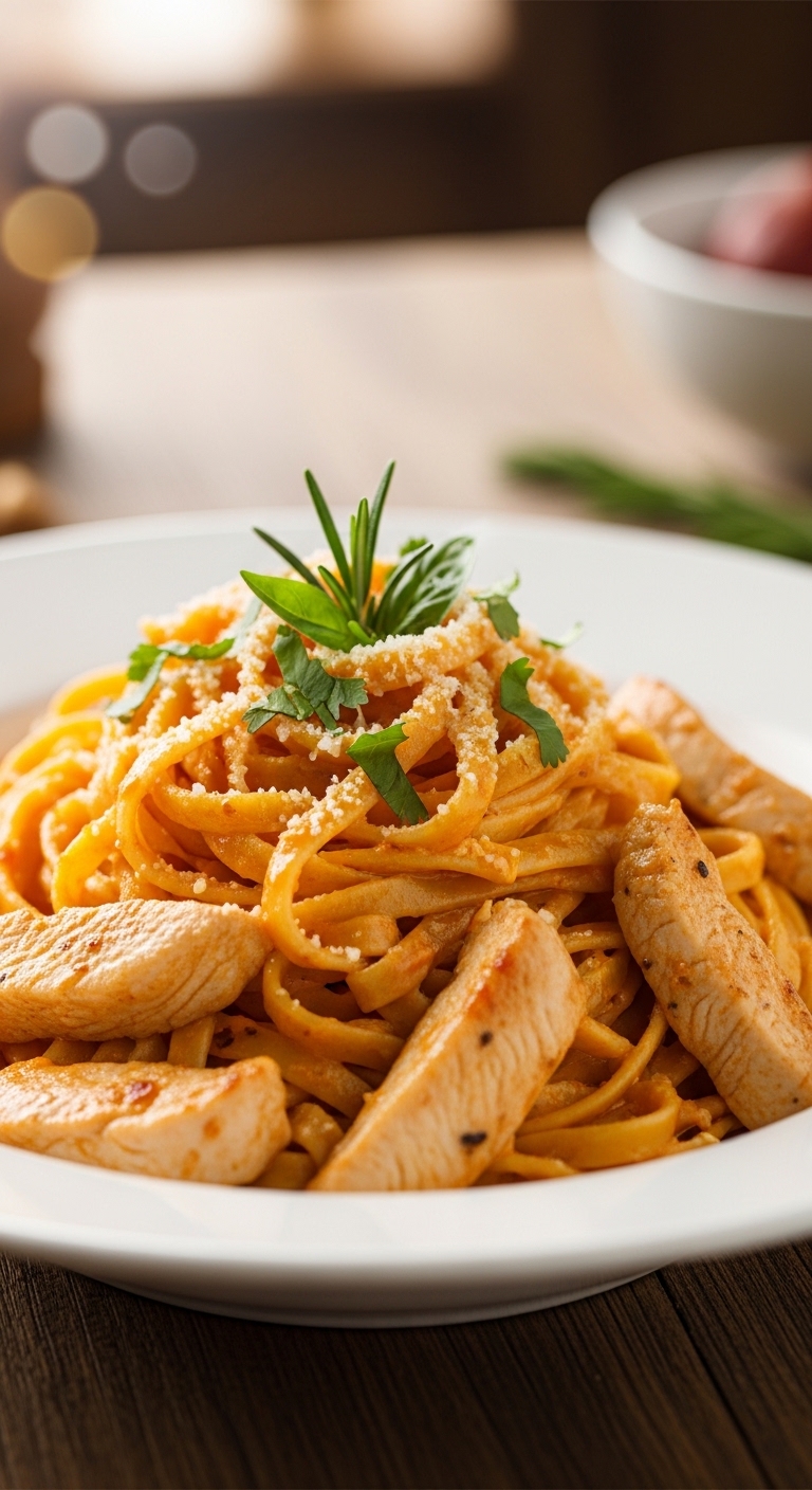 Chicken Butter Pasta in 25 Minutes – Creamy, Rich & Irresistible