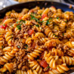Cheesy Taco Pasta (5-Ingredient) Quick Family Dinner