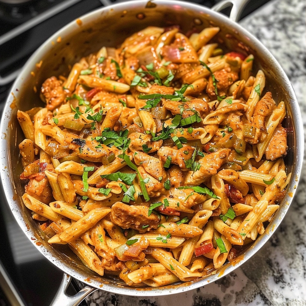 One-Pot Cajun Chicken Pasta For Easy Weeknight Meals