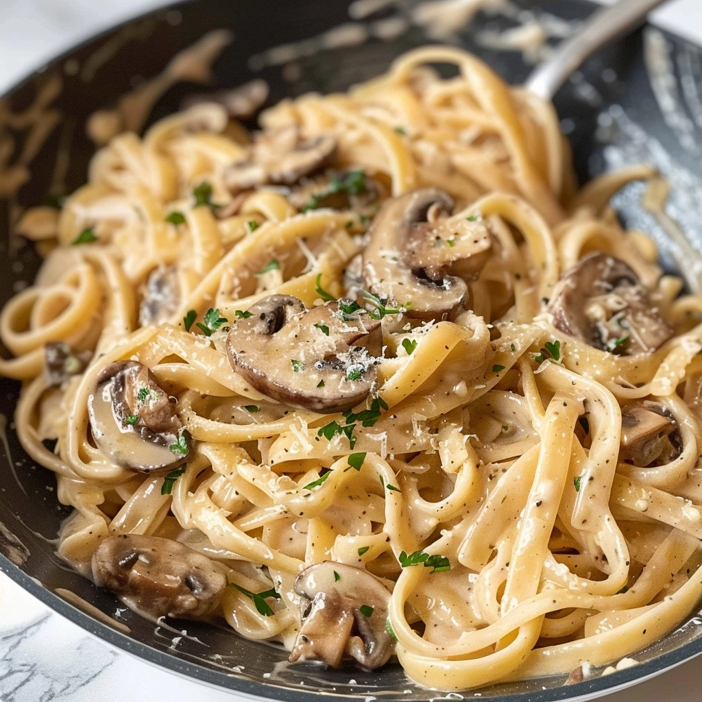 One-Pot Creamy Mushroom Pasta for Easy Dinners