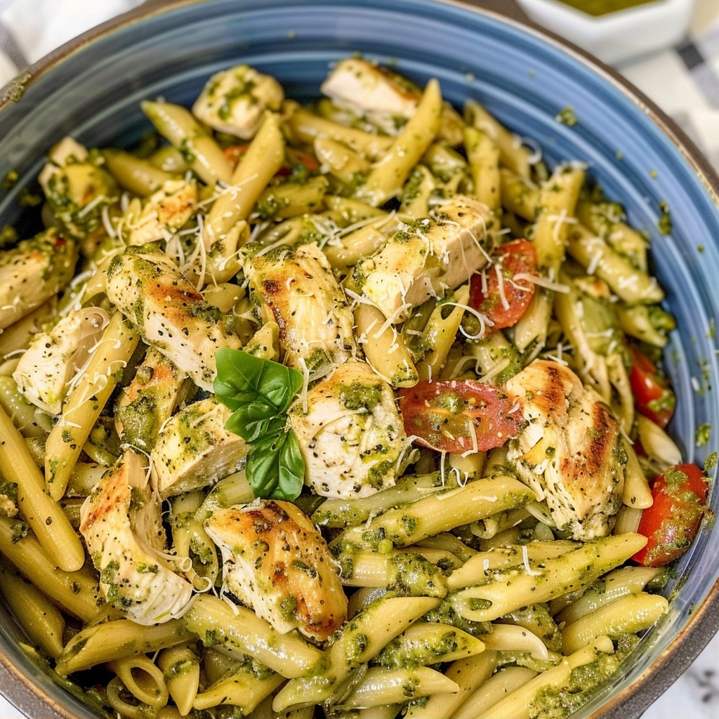 Easy Pesto Chicken Pasta Recipe for Busy Weeknights